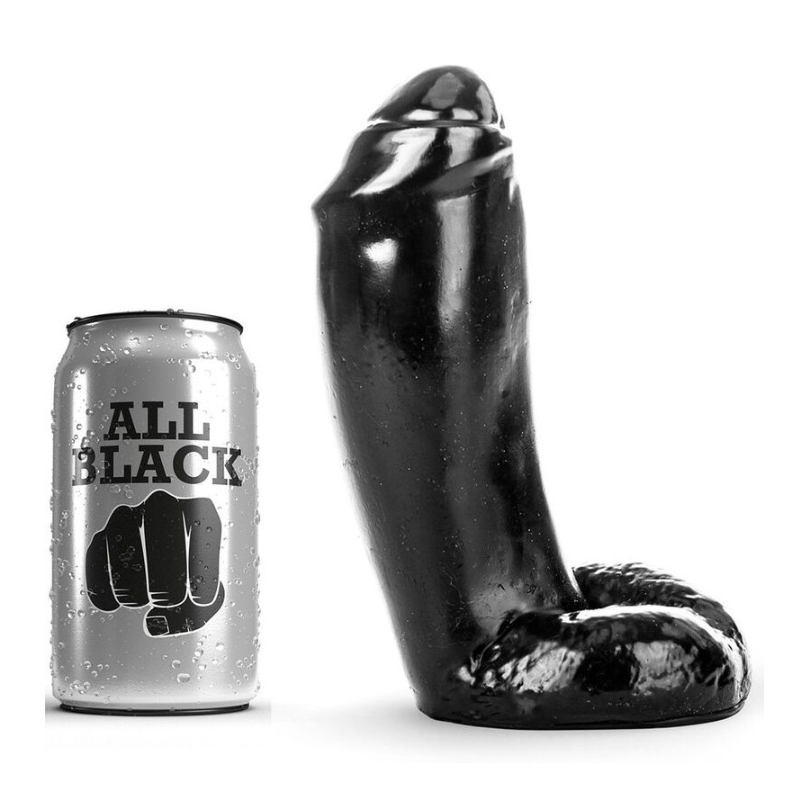 ALL BLACK - GODE RÉALISTE 18 CM